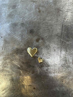 Stort Messing Hjerte