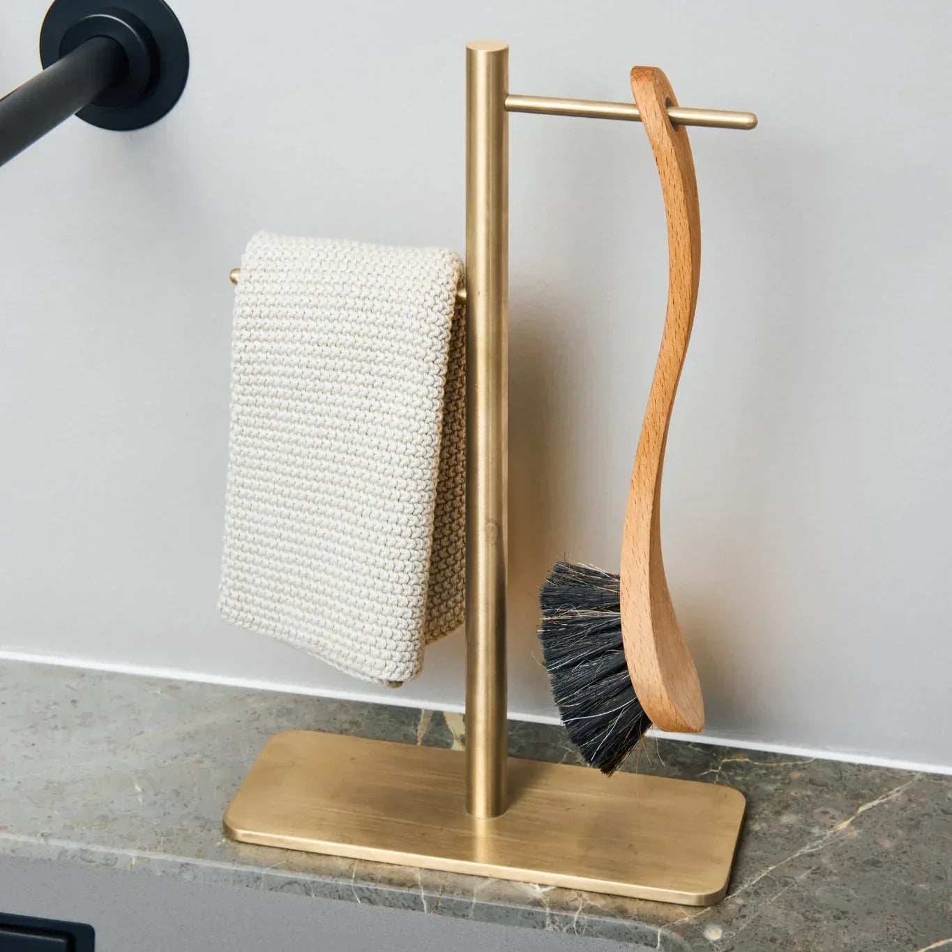 BørsteBuddy - Ubehandlet Messing - By Emma Katballe